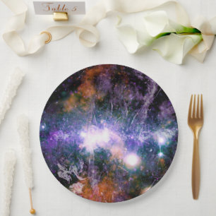 Galactic Centre of Milky Way Galaxy X-Ray Hubble   Paper Plate