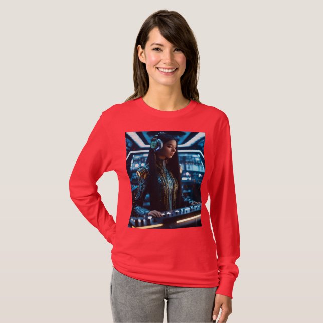 Galactic Composer Design T-Shirt (Front Full)