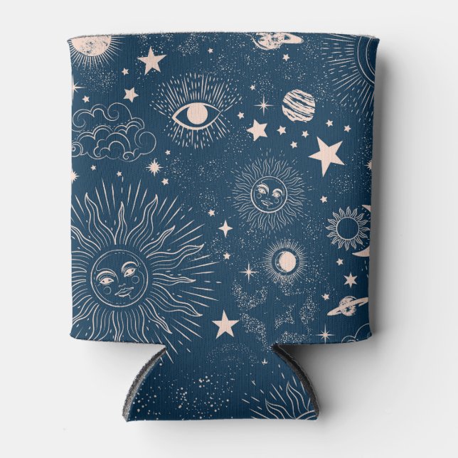 Galactic Constellations: Space Pattern Design Can Cooler (Front)