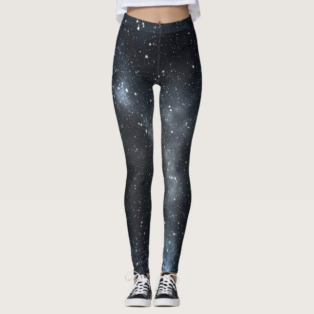 Galactic Dark Matter: Space Mystery. Leggings (Front)