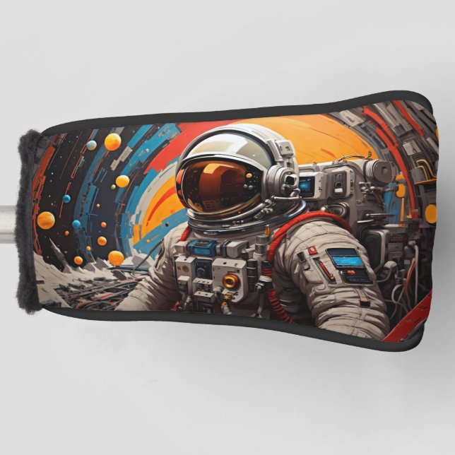 Galactic Escape - Astronaut  Golf Head Cover (Front)