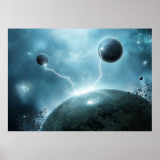 Galactic Exlosion Poster