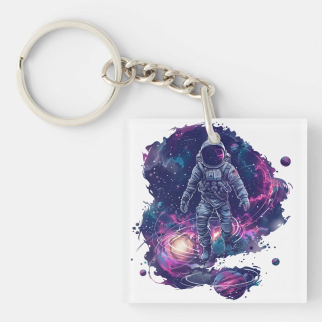 Galactic explorer key ring (Front)