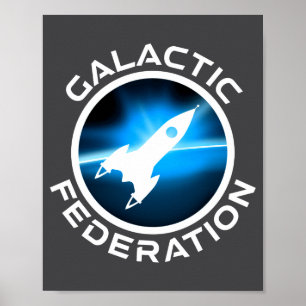 Galactic Federation Logo _1  Poster