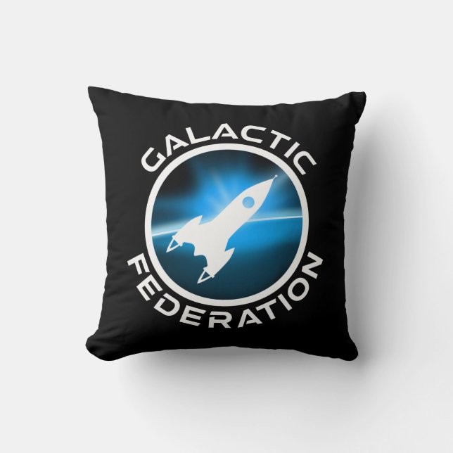 Galactic Federation Logo Cushion (Front)