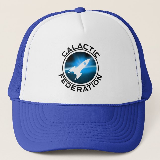 Galactic Federation Logo Trucker Hat (Front)