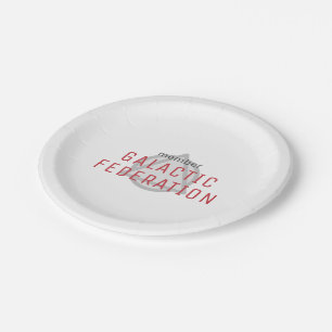 Galactic Federation Member Paper Plate