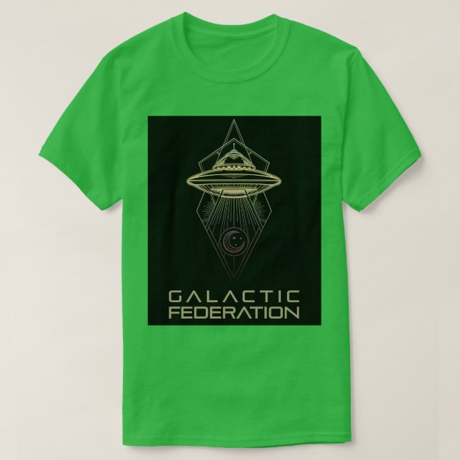 Galactic Federation of Light T-Shirt (Design Front)