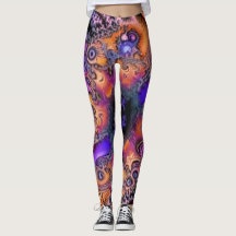 Galactic Fractals Leggings
