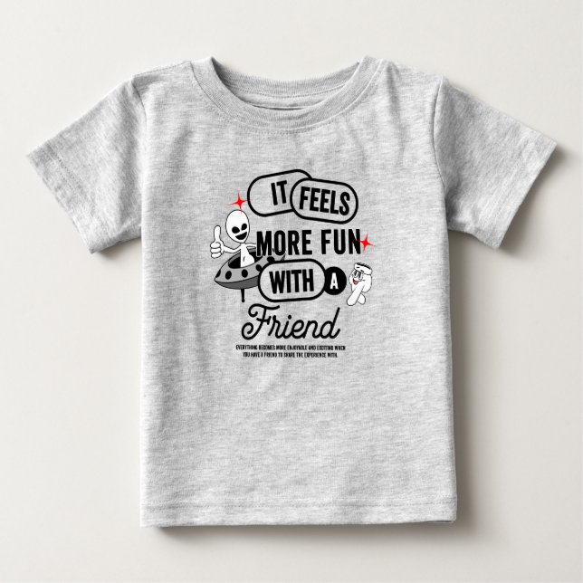 Galactic Friends Space |  Baby T-Shirt (Front)