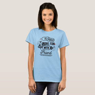 Galactic Friends Space Women T-Shirt