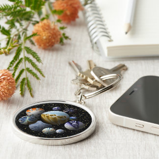 Galactic Fringe Key Ring