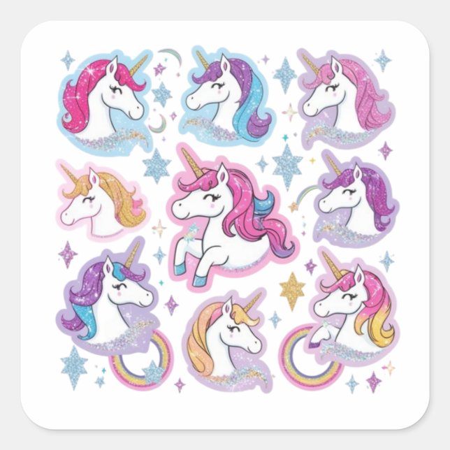 Galactic Fun: Space Adventure Sticker Set (Front)