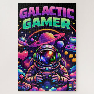 Galactic gamer jigsaw puzzle