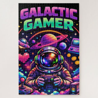 Galactic gamer jigsaw puzzle