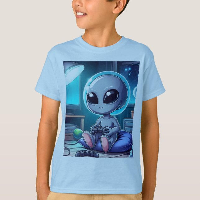 Galactic Gamer T-Shirt (Front)