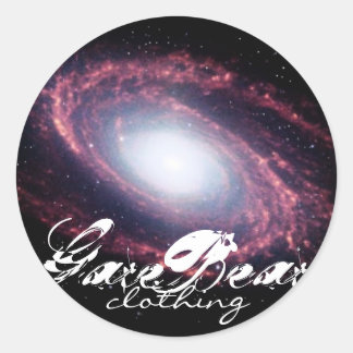 Galactic GareBear Clothing Classic Round Sticker