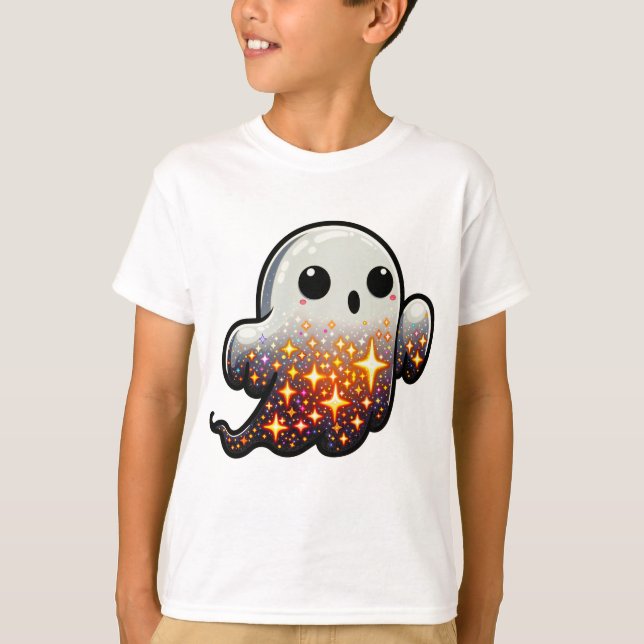 “Galactic Ghost” T-Shirt (Front)