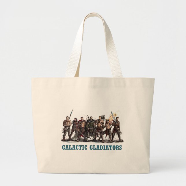 Galactic Gladiators Jumbo Tote (Front)