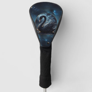 Galactic Grace: The Black Swan. Golf Head Cover