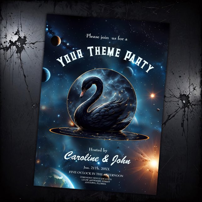 Galactic Grace: The Black Swan.  Invitation (Creator Uploaded)