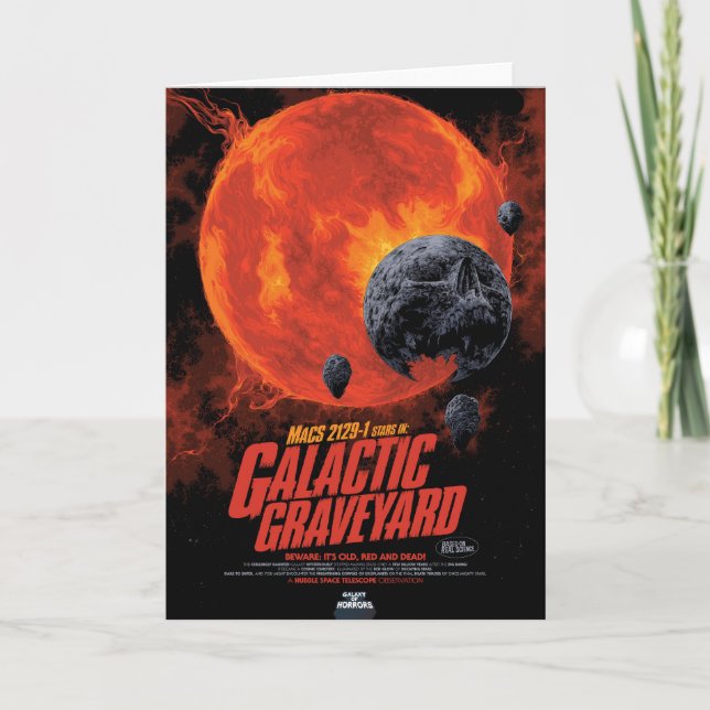 Galactic Graveyard Poster, Macs 2129-1. Card (Front)