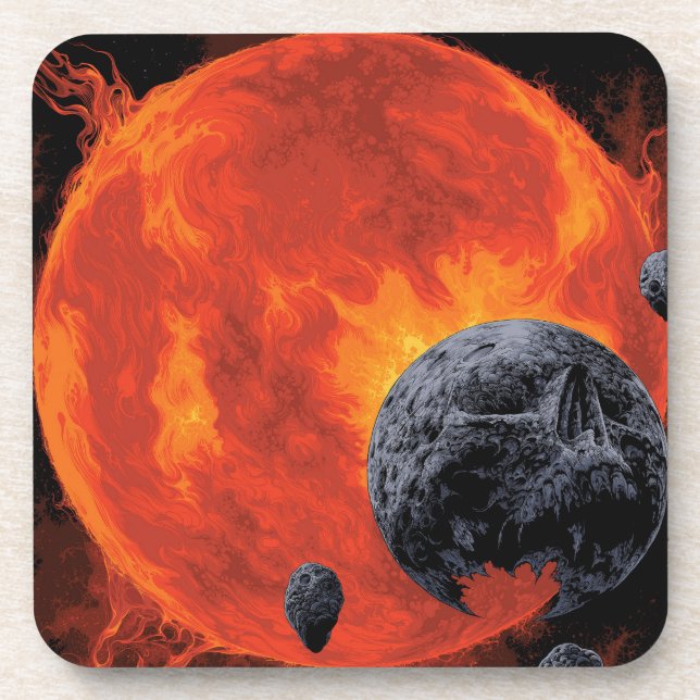 Galactic Graveyard Poster, Macs 2129-1. Coaster (Front)