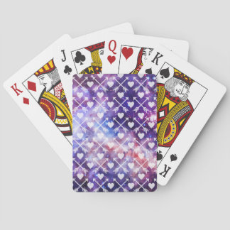 Galactic Hearts and Arrows Playing Cards