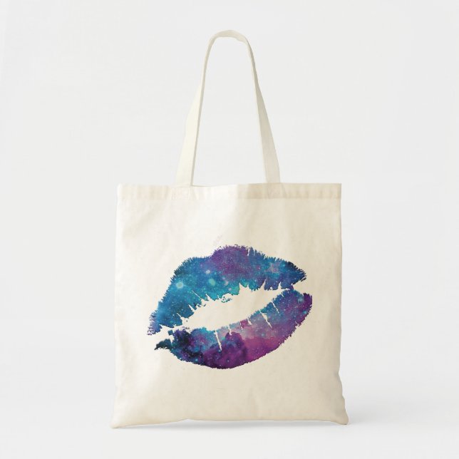 Galactic kiss tote bag (Front)