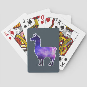 Galactic Llama Playing Cards