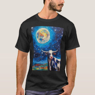 Galactic Moo-niverse Adorable Bovine Beyond the St T-Shirt