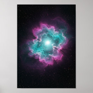 Galactic Nebula Space Print