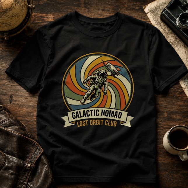 Galactic Nomad – Lost Orbit Club T-Shirt (Creator Uploaded)