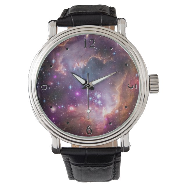 Galactic Outer Space Purple Watch (Front)