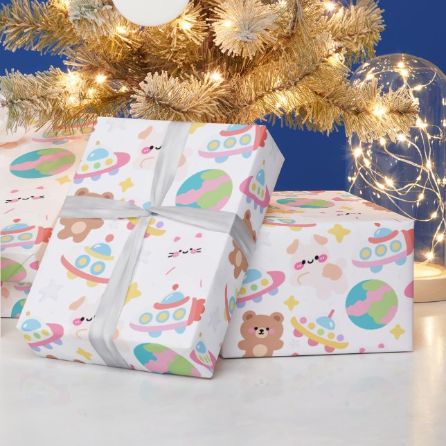 Galactic pets (PLEASE READ BELOW) Wrapping Paper (Holidays)