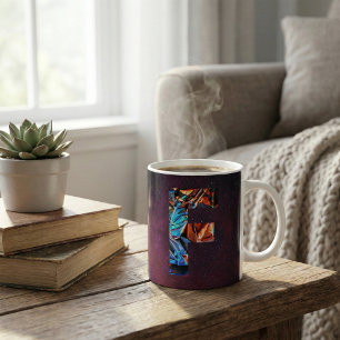 Galactic Prism Initial F Mug