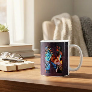 Galactic Prism Initial N Mug
