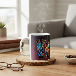 Galactic Prism Initial W Mug