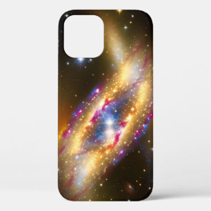 Galactic Purple Blue Milky Way Cosmic Fun Skyscape iPhone 12 Case