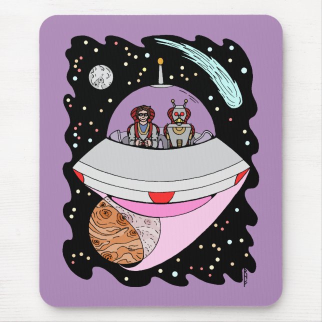 Galactic Road Trip 2018 Mouse Pad (Front)