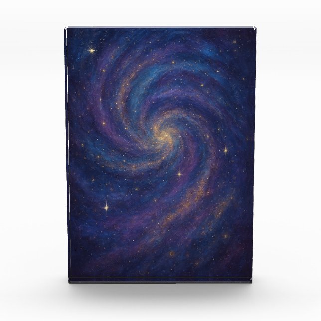 Galactic Swirl Photo Block (Front)
