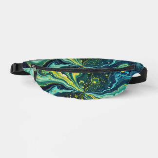 Galactic Swirls in Vivid Colors 1 Bum Bags