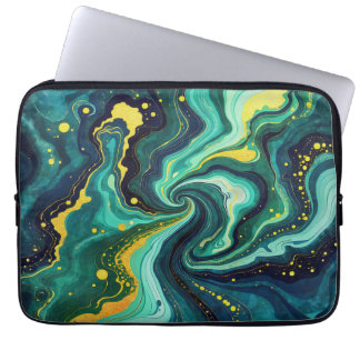Galactic Swirls in Vivid Colors 2 Laptop Sleeve