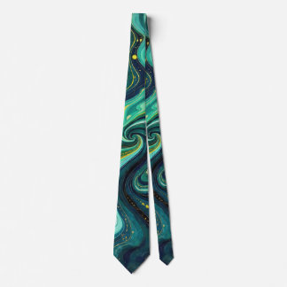 Galactic Swirls in Vivid Colours 2 Tie
