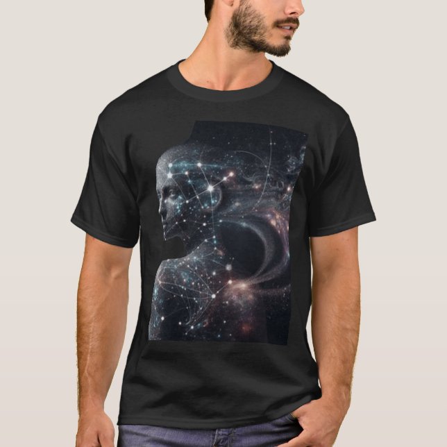 Galactic Symphony: Stardust Soul T-Shirt (Front)