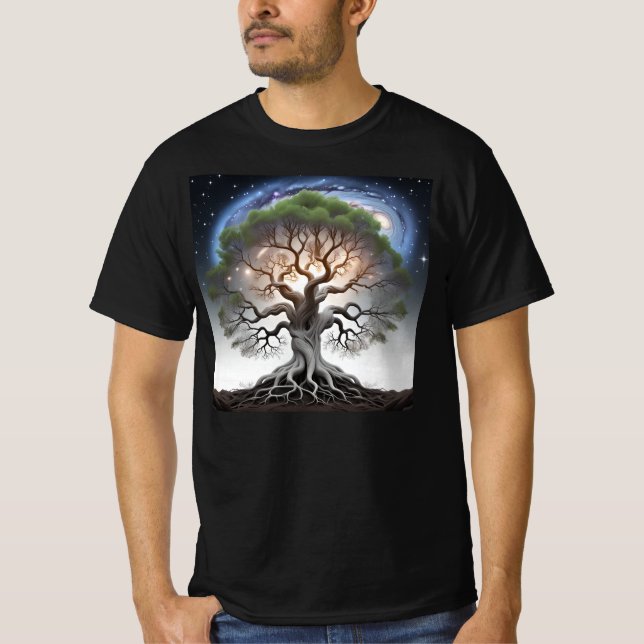 Galactic Tree of Life T-Shirt (Front)