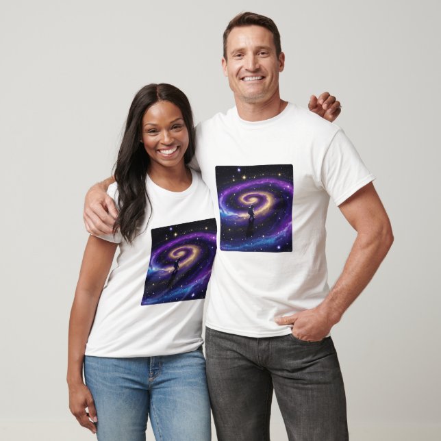 Galactic Wanderer – Cosmic Astronaut T-Shirt (Unisex)