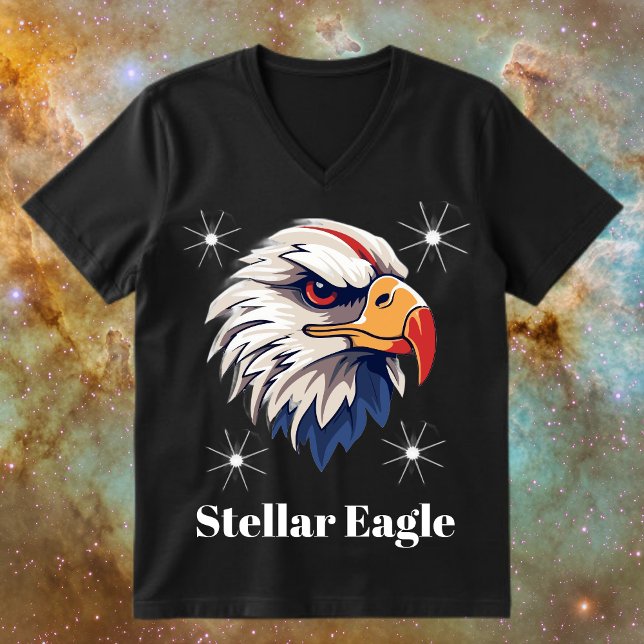 Galactic Wildlife Nebula Eagle T-Shirt (Creator Uploaded)