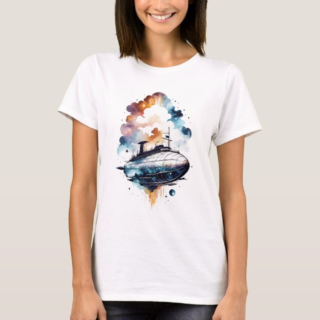 Galactic Zeppelin T-Shirt (Front)