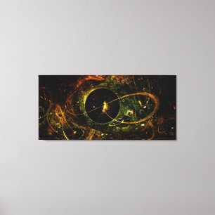 Galactica Space Travel Science Fiction Canvas Print